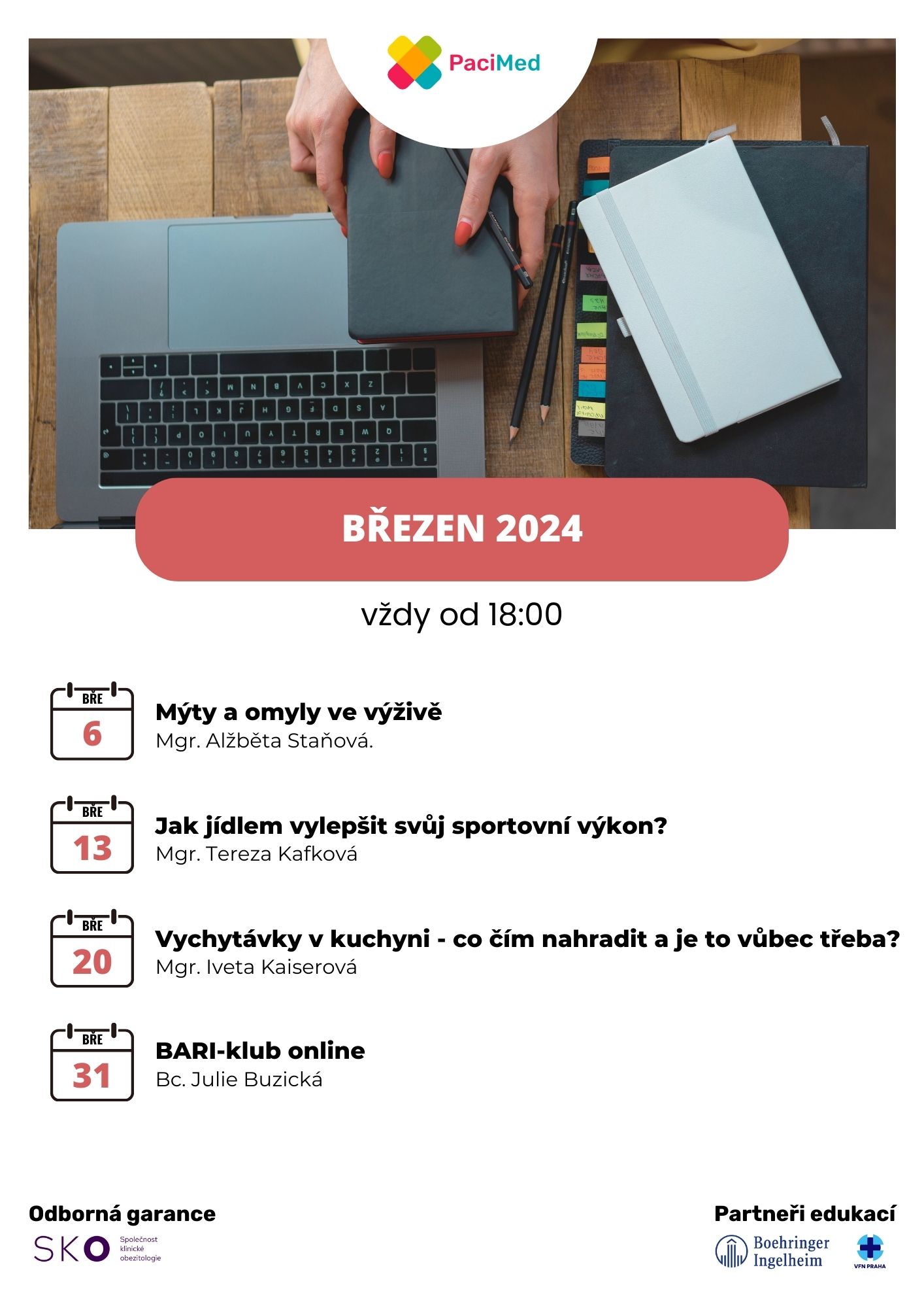 Edukace online – Březen